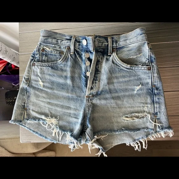 AGOLDE Jaden Jean short - Picture 4 of 6